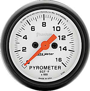 Phantom Pyrometer 2-1/16" electrical