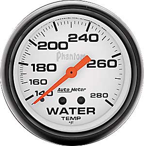 Phantom Water Temperature Gauge 2-5/8" mechanical
