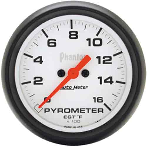 Phantom Pyrometer 2-5/8" Electrical Full Sweep