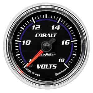 Cobalt Voltmeter 2-1/16", electrical full sweep