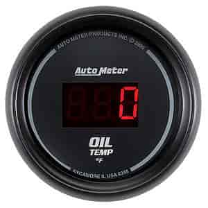 2-1/16" Sport-Comp Digital Oil Temperature Gauge 0° to 340° F