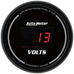 2-1/16" Sport-Comp Digital Voltmeter 8-18 volts