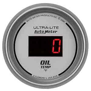 2-1/16" Ultra-Lite Digital Oil Temperature Gauge 0° to 340° F