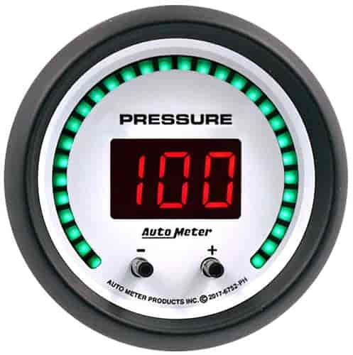 Phantom Elite Digital Fluid Pressure Gauge 2-1/16 in. - 2-Channel [0-1600 psi (110 Bar)]