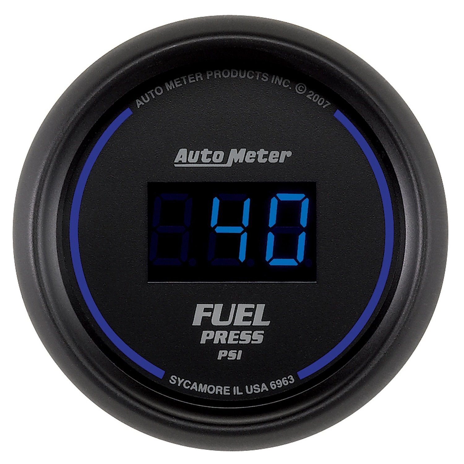 2-1/16" Cobalt Digital Fuel Pressure Gauge 5-100 psi