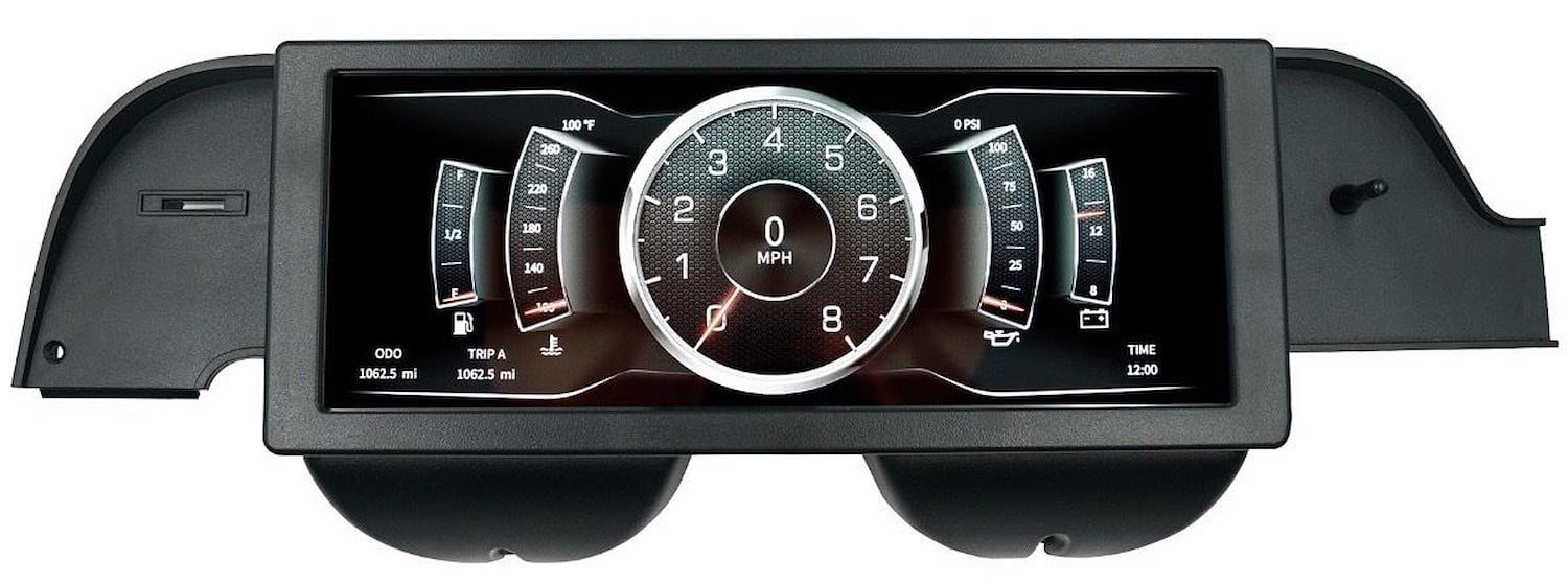 InVision Direct-Fit Digital Dash 1967-1968 Ford Mustang