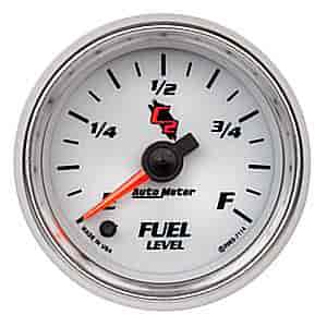 C2 Fuel Level Gauge 2-1/16" Electrical (Full Sweep)
