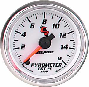 C2 Pyrometer 2-1/16" Electrical (Full Sweep)
