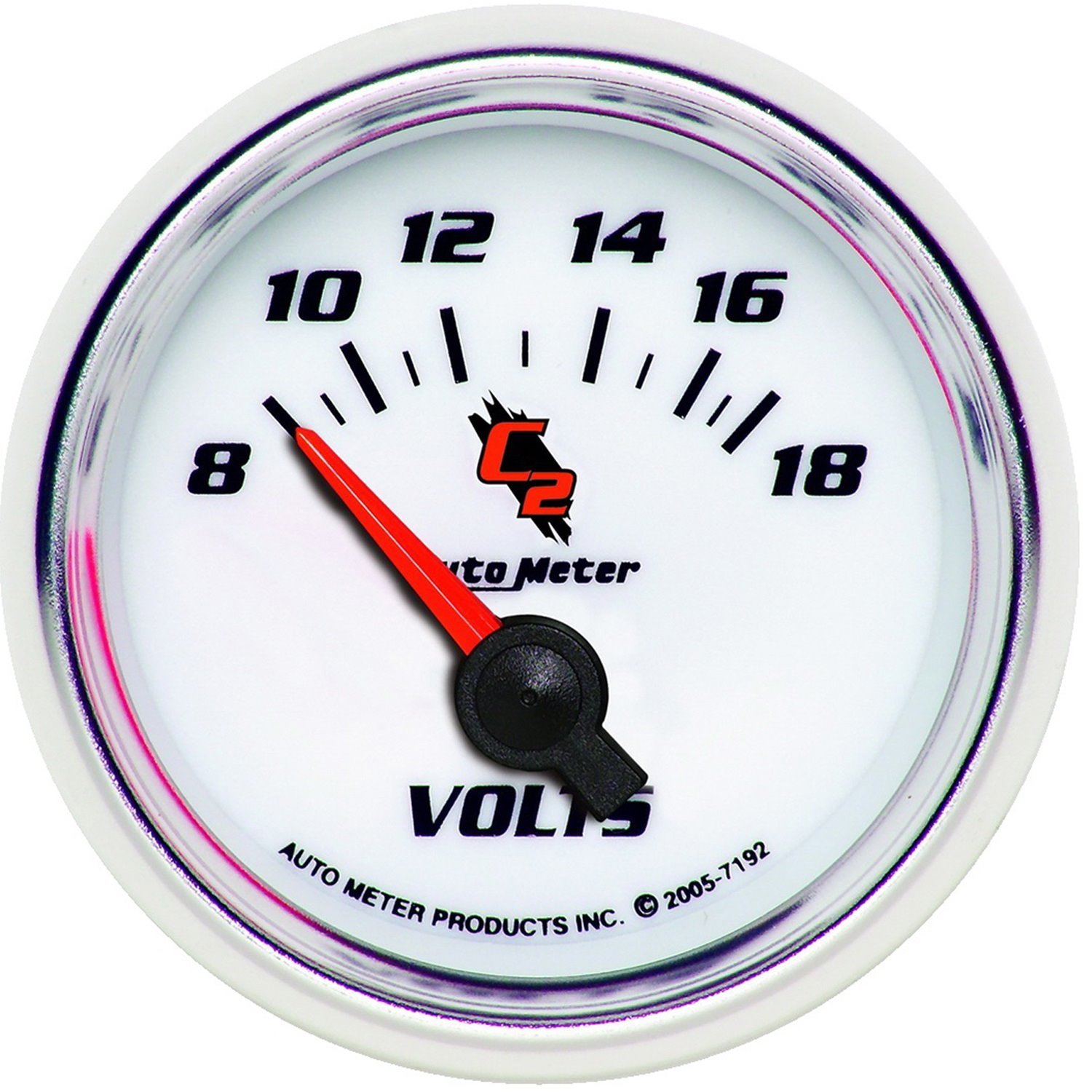 C2 Voltmeter 2-1/16" Electrical (Short Sweep)