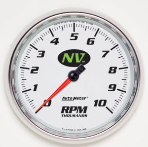 NV In-Dash Mount Tachometer 5" , electrical full sweep