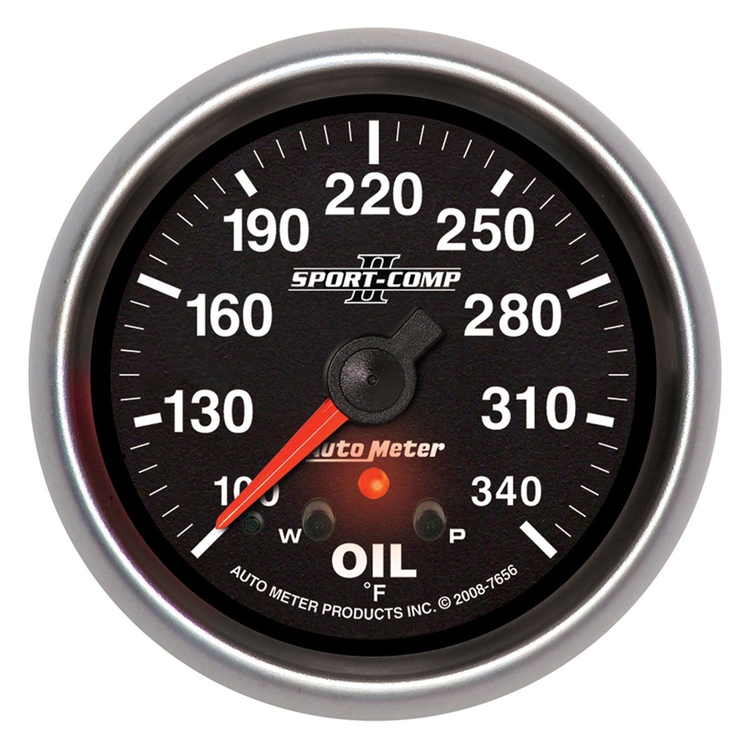 Sport-Comp II Oil Temperature Gauge 2-5/8" Electrical (Full Sweep)