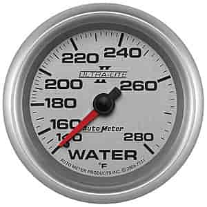 Ultra-Lite II Water Temperature Gauge 140°-280° F