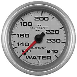 Ultra-Lite II Water Temperature Gauge 120°-240° F