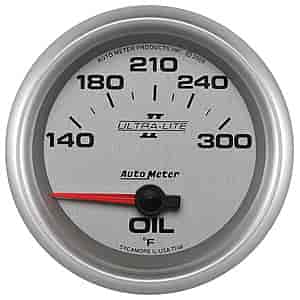 Ultra-Lite II Oil Temperature Gauge 140°-300° F