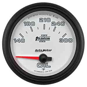 Phantom II Oil Temperature Gauge 2-5/8" Electrical