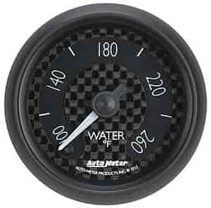 GT Series Water Temperature Gauge 2-1/16", Electrical (Full Sweep)