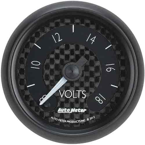 GT Series Voltmeter Gauge 2-1/16