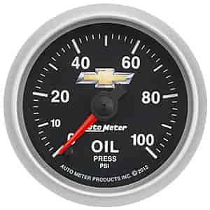 Bowtie Logo Oil Pressure Gauge