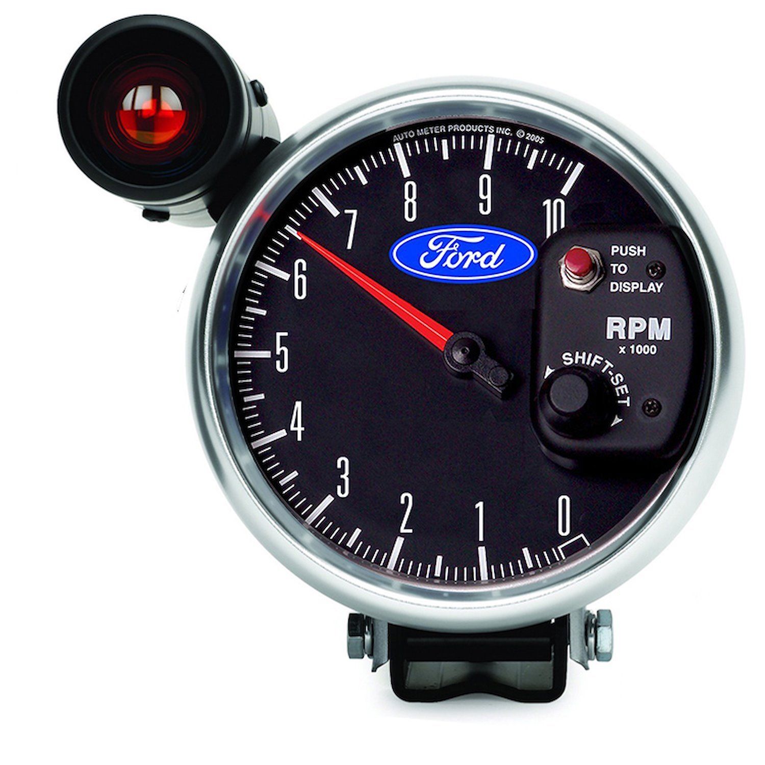 Officially-Licensed Ford Tachometer 5 in., 0-10,000 RPM,