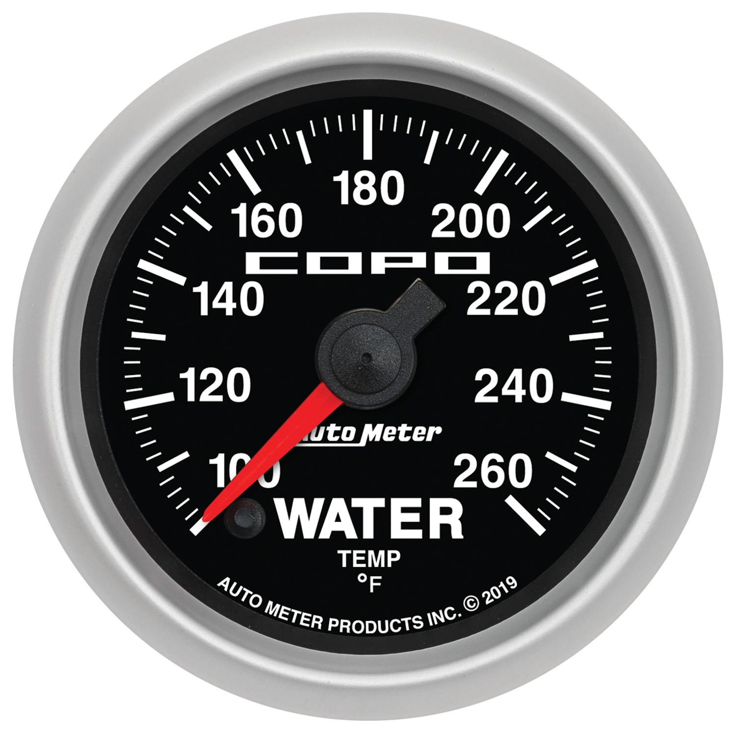 COPO Logo Water Temperature Gauge