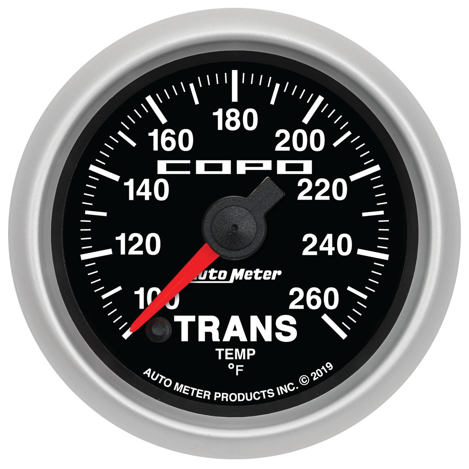 COPO Logo Transmission Temperature Gauge