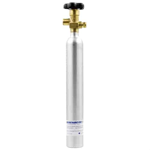 CO2 BOTTLE WITH VALVE 10 OUNCE CAPACITY