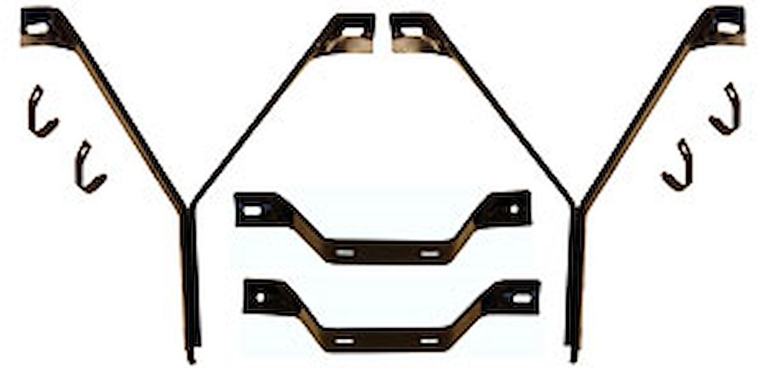 Front & Rear Bumper Mounting Brackets 1967-69 Plymouth Barracuda
