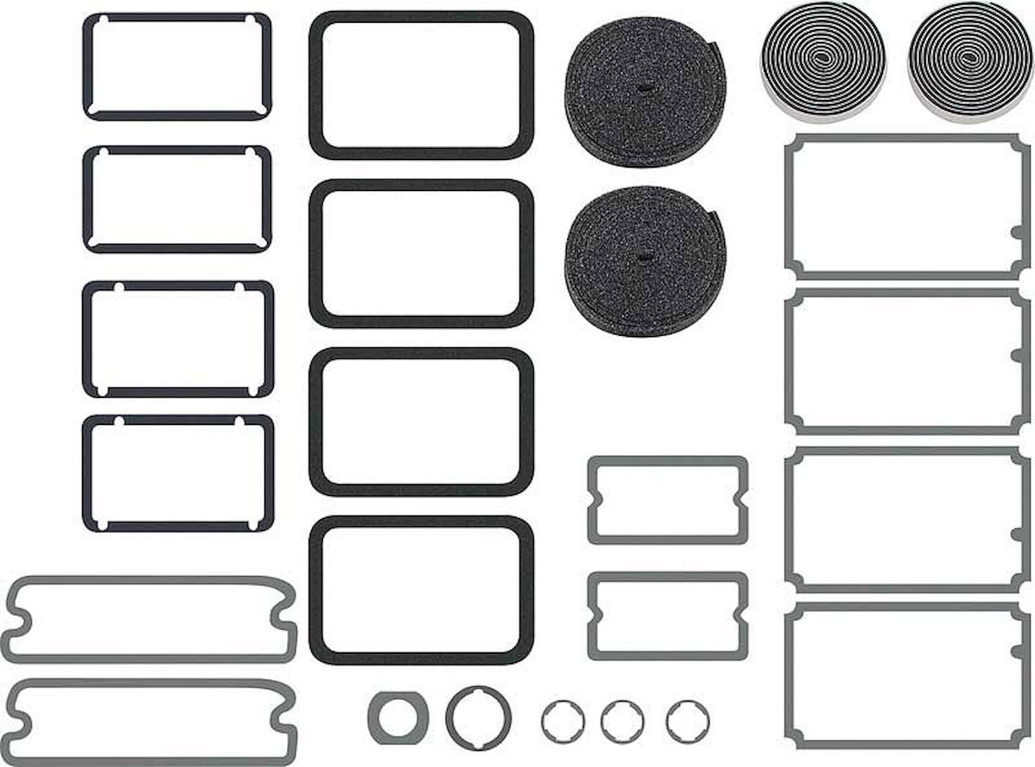71 Charger Paint Gasket Set Exc R/T