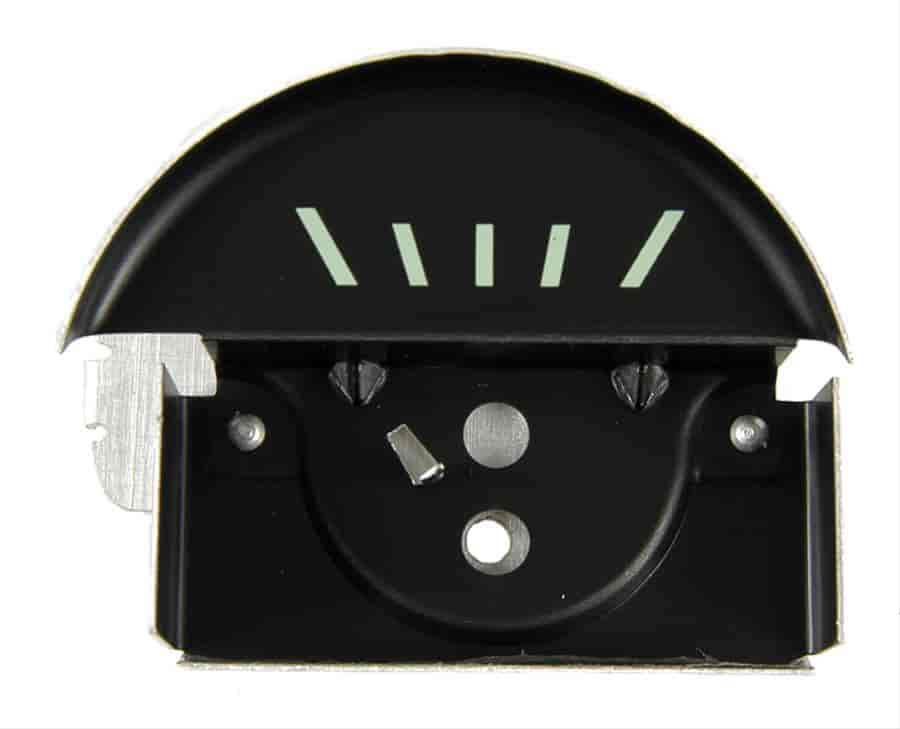 67 Console Oil Gauge Face Only