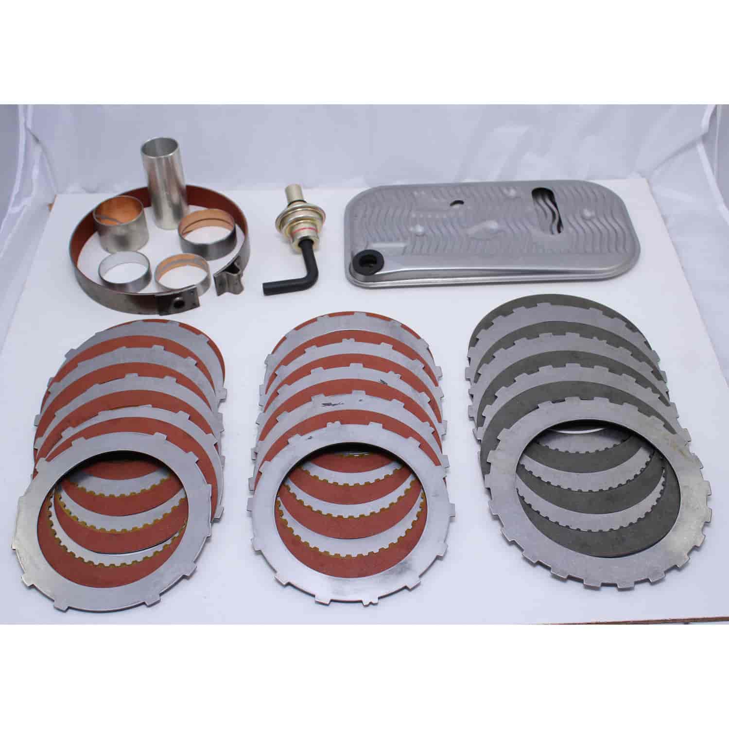 4 CLUTCH INTERMEDIATE PACK NEW HIGH PERFORMANCE STEEL PLATES RED RACE FRICTION PLATES ALL SEALS GASK