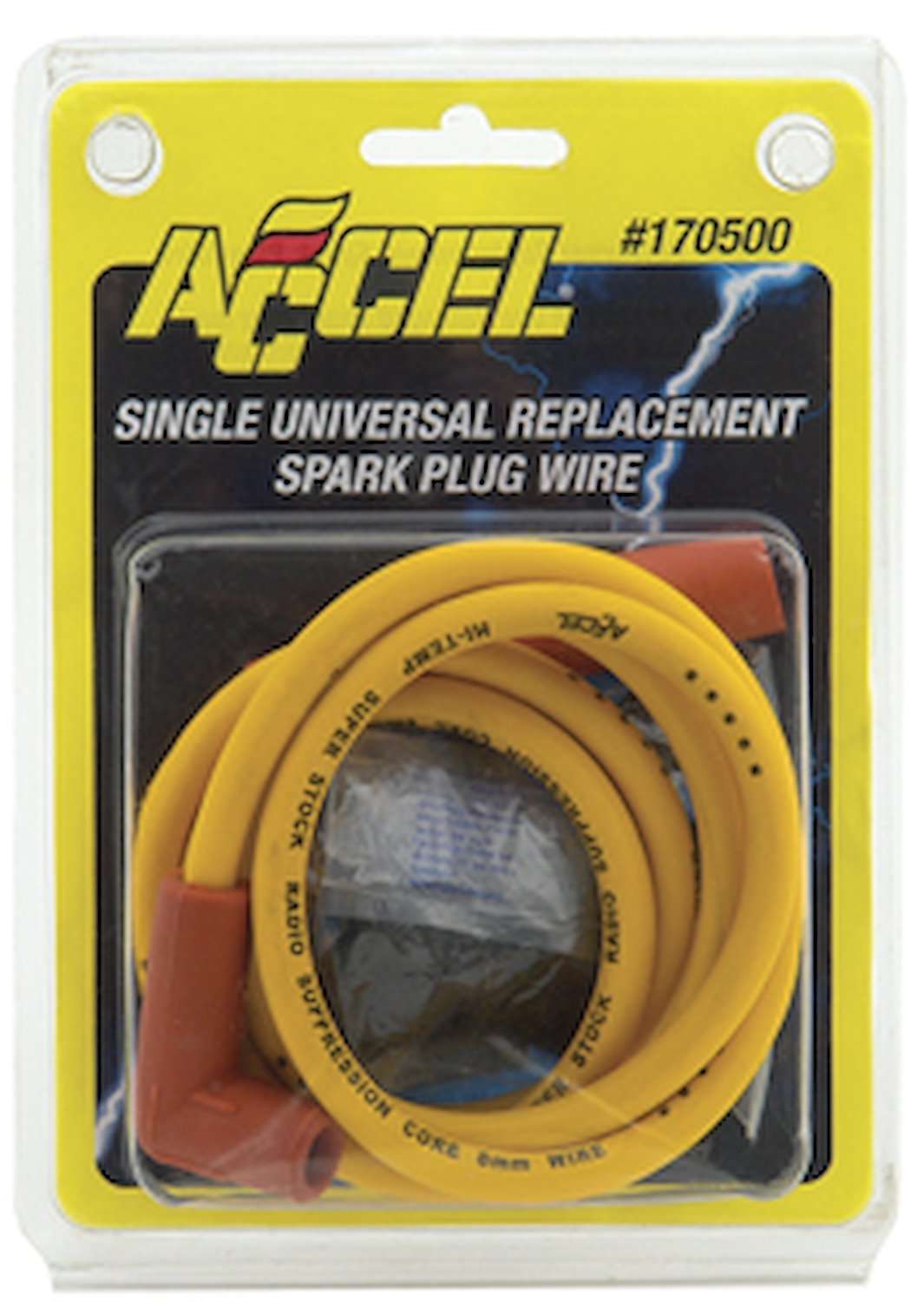 Single 8mm Wire Replacement Yellow