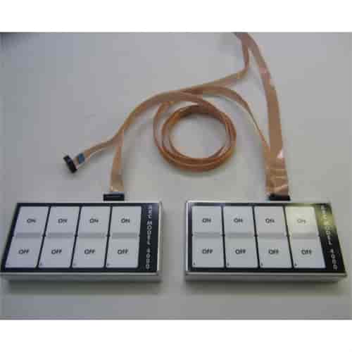 Auxiliary Firewall Dual Key Pad Control Panels