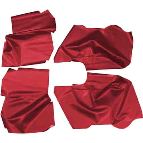 AW64GA00056508G 64 GM A-BODY CONVERTIBLE ARMREST/WELL COVERS - DARK RED