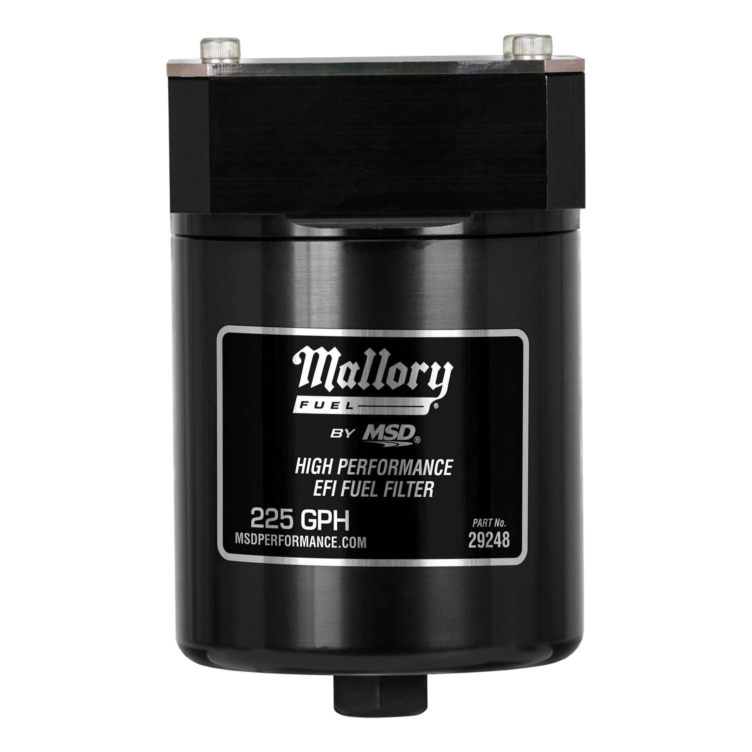 Mallory EFI filter 40mcrn 8AN 400gph