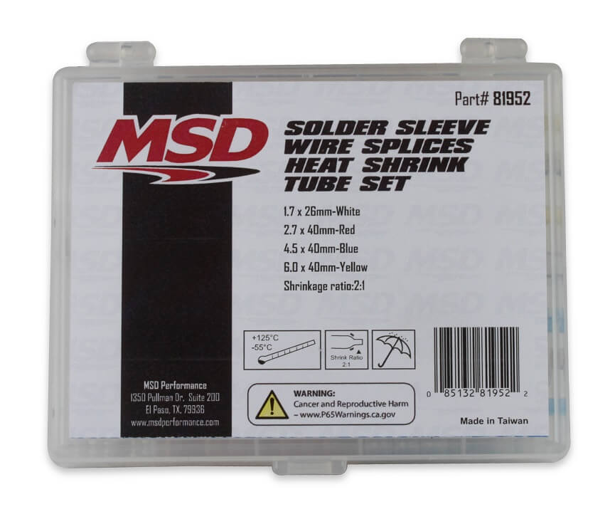 Solder Sleeve Wire Splice Kit [42-Piece]