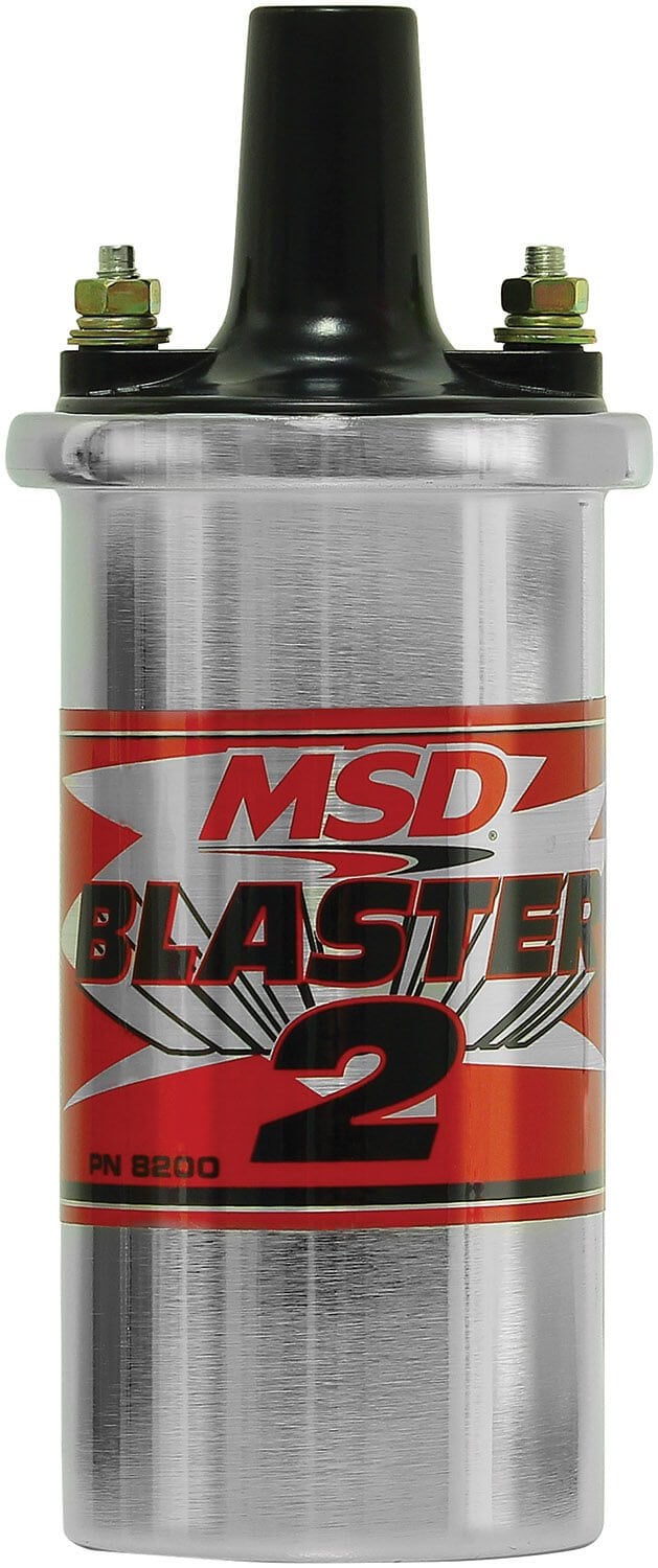 Chrome Blaster 2 Coil For Points, Electronic or