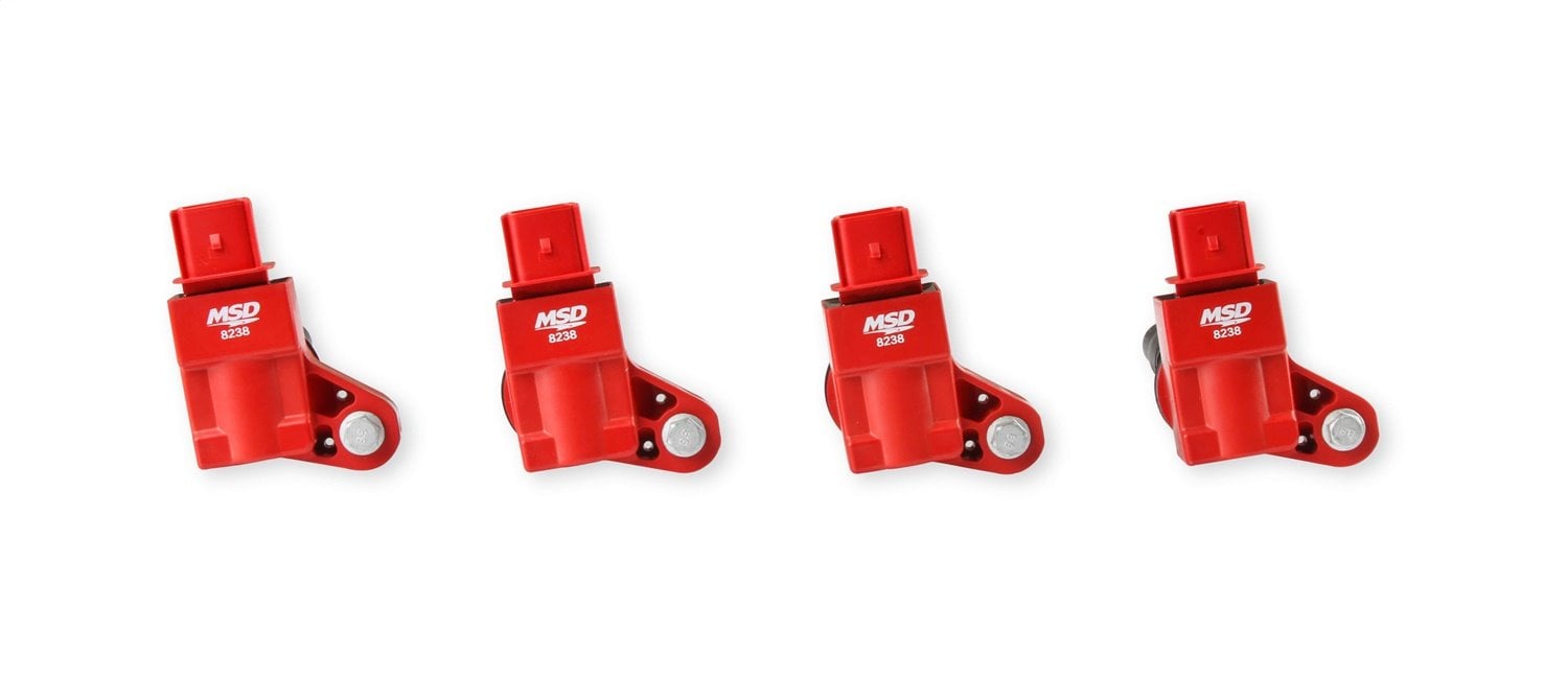 Blaster Ignition Coil Fits Select GM 4-Cylinder Engines [Red]