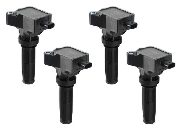 825964 Direct Replacement Ignition Coil Set Fits Gen 6 Ford Bronco w/2.0 Ecoboost Engine (Black)