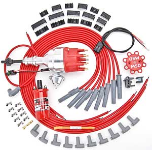Ready-to-Run Ignition Kit Ford Y-Block 239, 272, 292, 312 Includes: