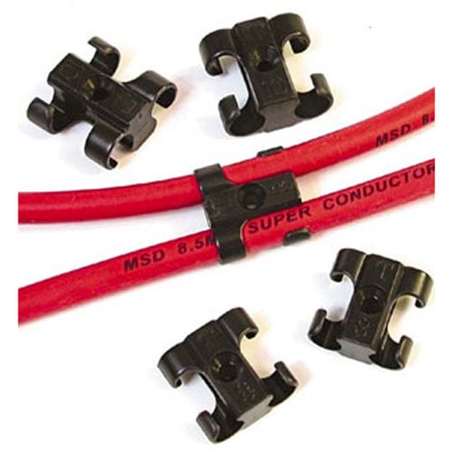 Dual Plug Wire Separators For Wires with Sleeves