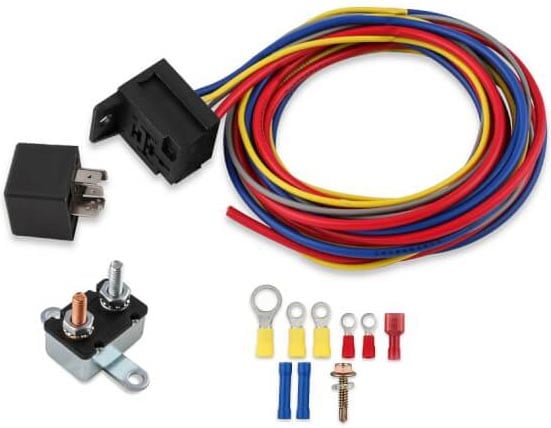 Manually-Controlled Electric Cooling Fan Harness & Relay Kit