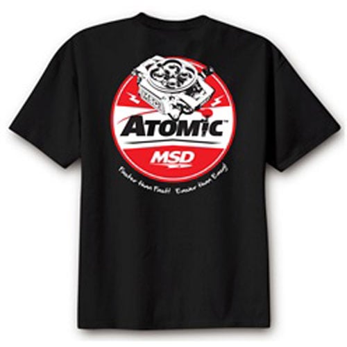 T-Shirt MSD Atomic Black XXL Power Tour