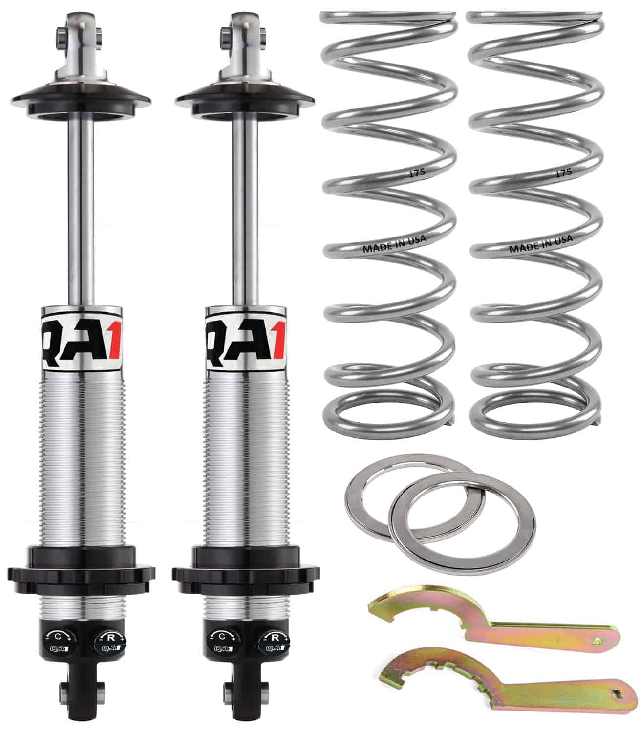 Double Adjustable Coil-Over Shock Kit with 10 in. Coil Springs, 175 lbs./in. Rate