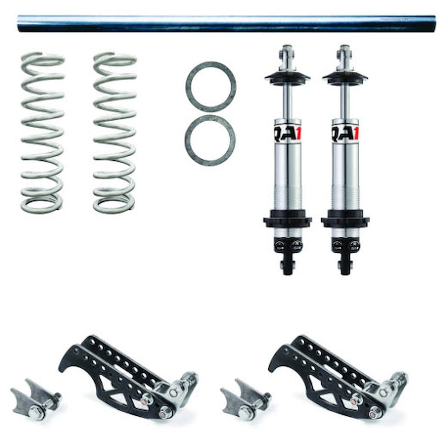 DD501-12250 Heavy-Duty Pro Rear Coil-Over Conversion System for 3 in. Axle Tubes w/Double-Adjustable Shocks & 250 lb. Springs