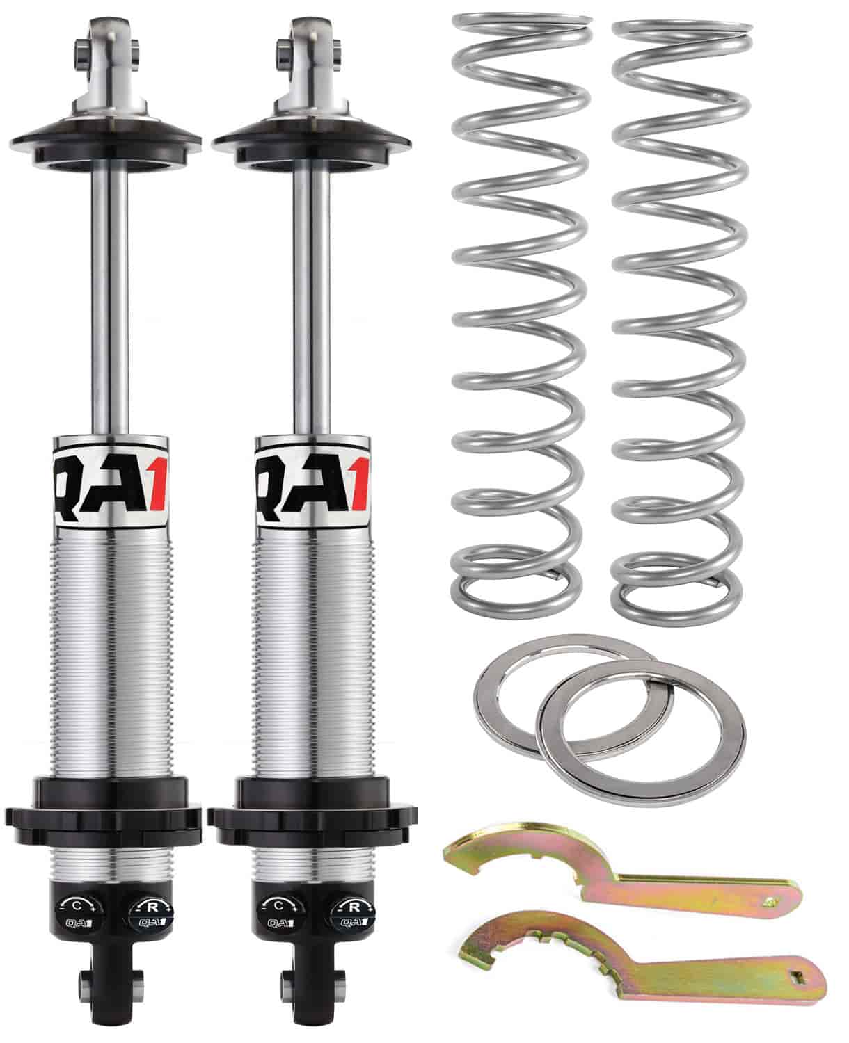 Double Adjustable Coil-Over Shock Kit with 14 in. Coil Springs, 130 lbs./in. Rate