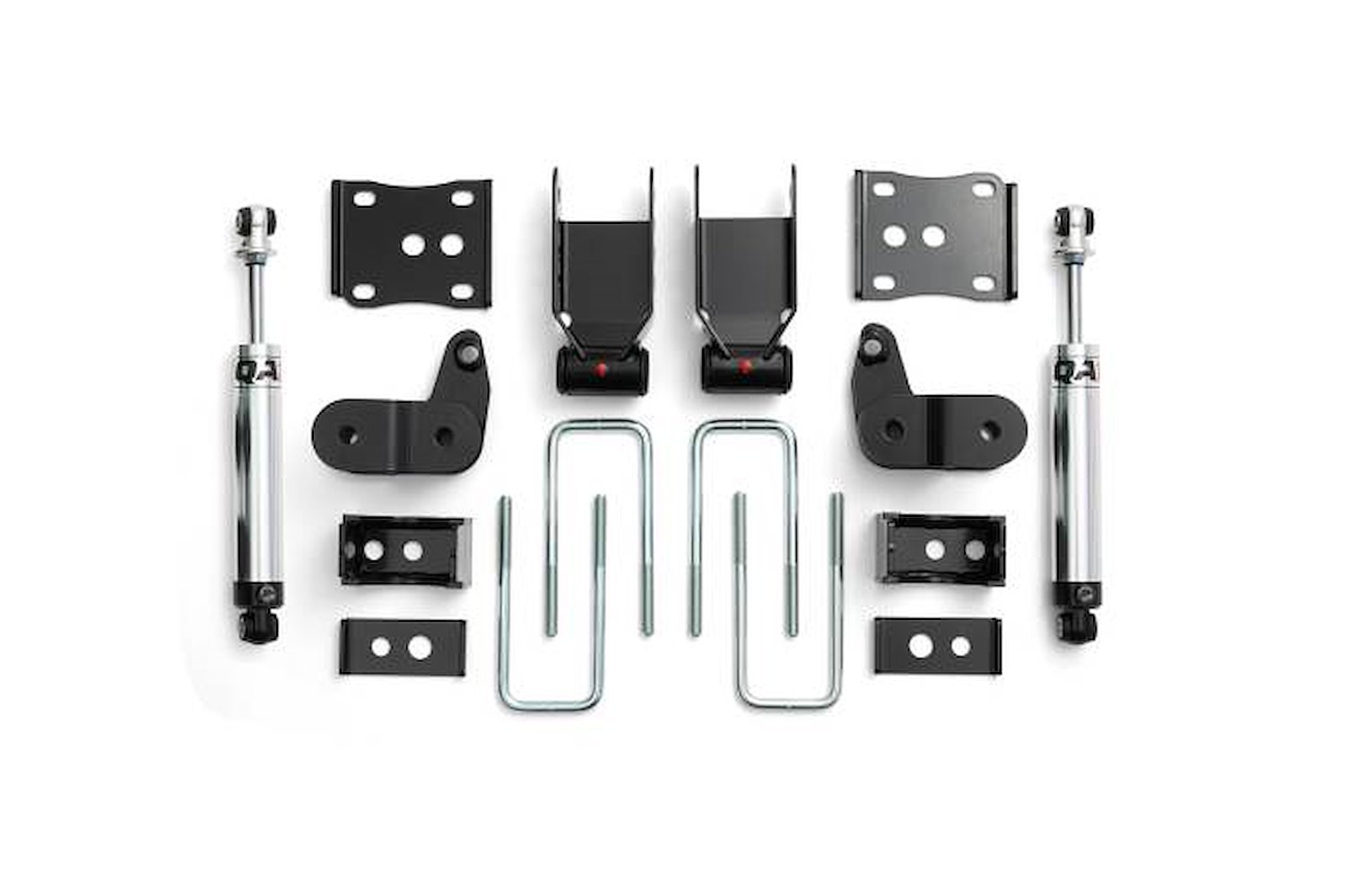 RDK52629 Rear Lowering Kit w/Single-Adjustable Shocks for 2015-2020 Ford F-150 2WD/4WD w/ QA1 Modern Truck Lowering Kit