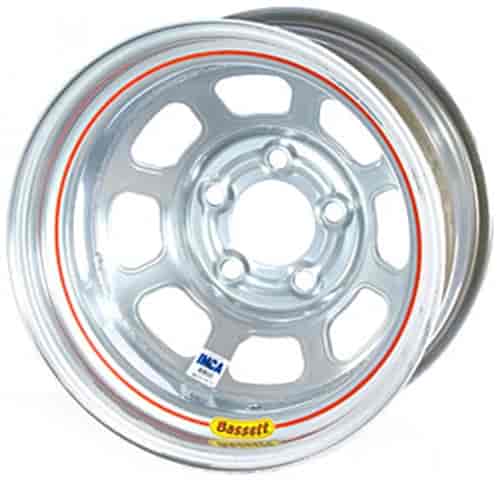 Silver IMCA D-Hole Wheel Size: 15