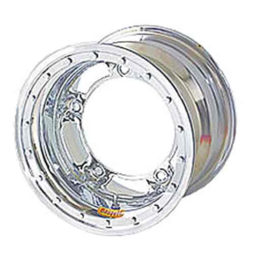 Silver Wide-Five Beadlock Wheel Size: 15" x 8"