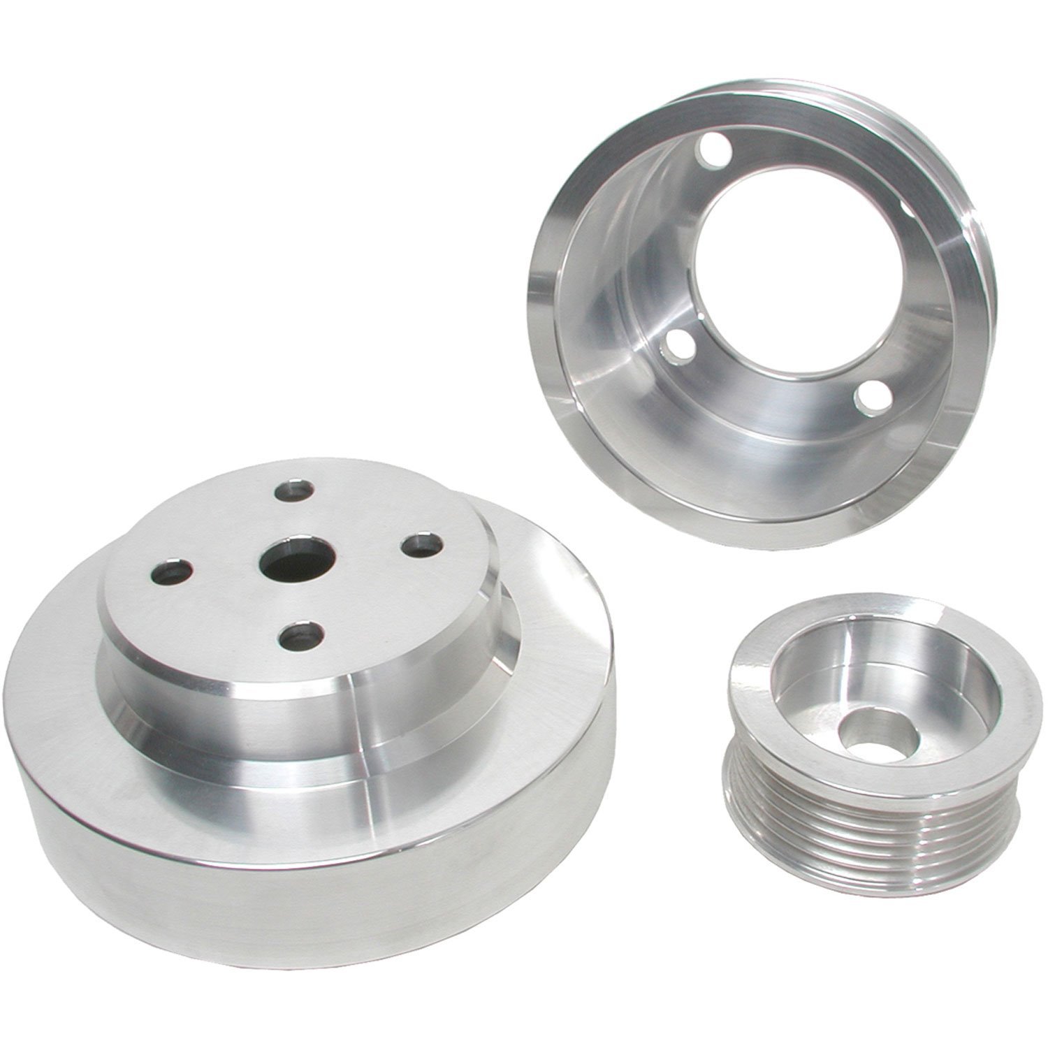 1979-93 Compatible/Replacement for FORD MUSTANG 5.0 BILLET POWER STEERING PULLEY POLISHED 