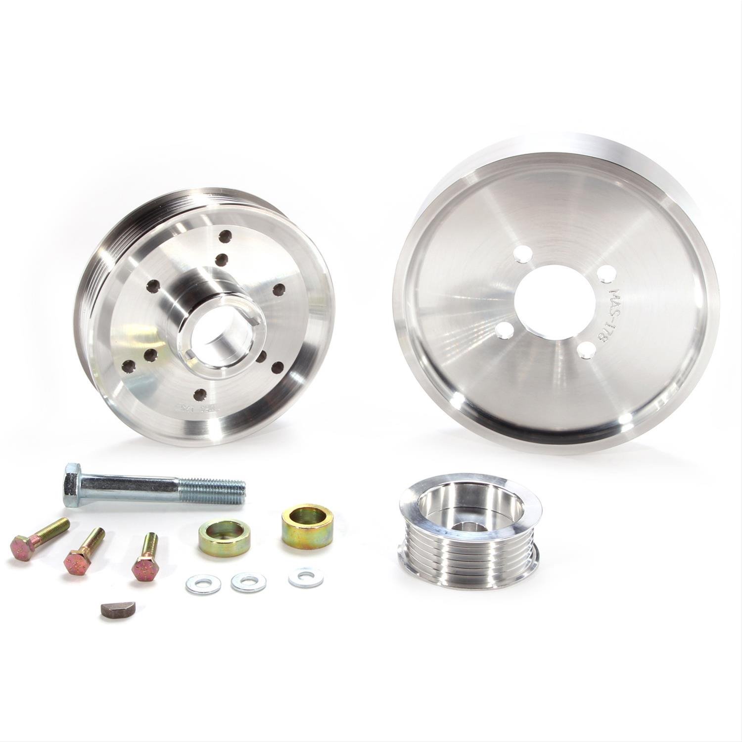 3-Piece Underdrive Pulley Kit 2001-04 Mustang GT 4.6L
